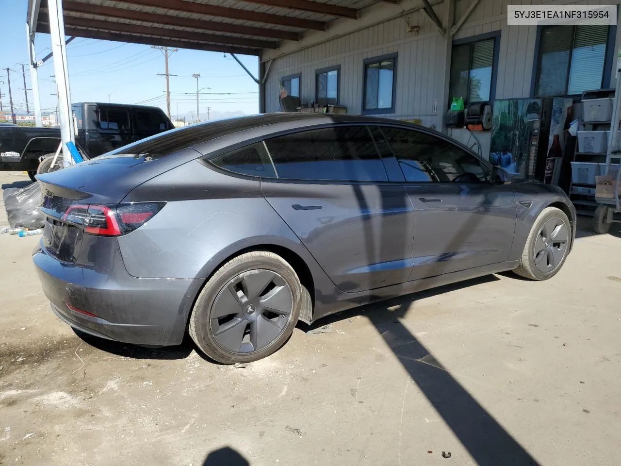 2022 Tesla Model 3 VIN: 5YJ3E1EA1NF315954 Lot: 79397734