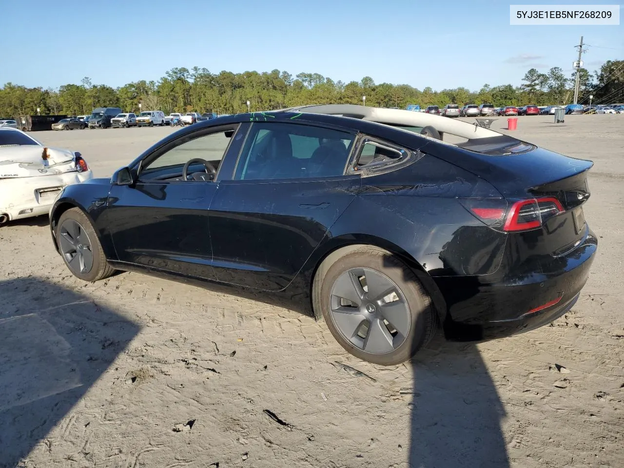 2022 Tesla Model 3 VIN: 5YJ3E1EB5NF268209 Lot: 79469694