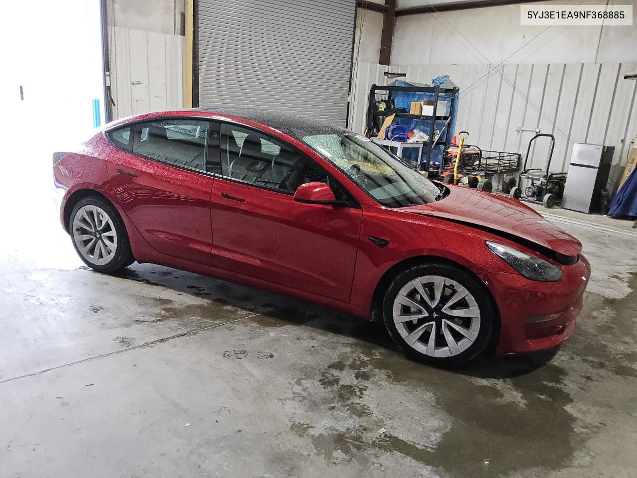 2022 Tesla Model 3 VIN: 5YJ3E1EA9NF368885 Lot: 79579174