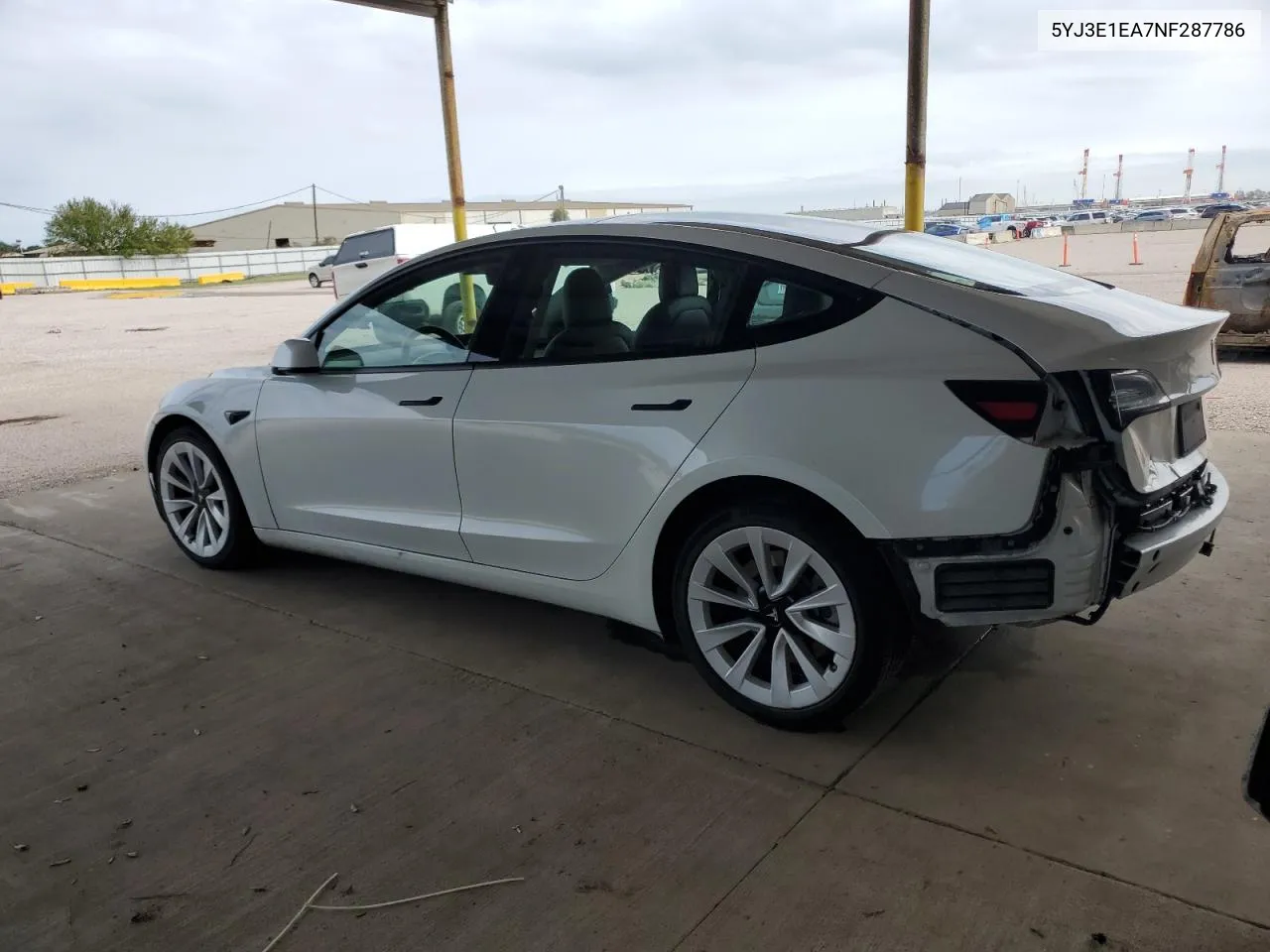 2022 Tesla Model 3 VIN: 5YJ3E1EA7NF287786 Lot: 79641114