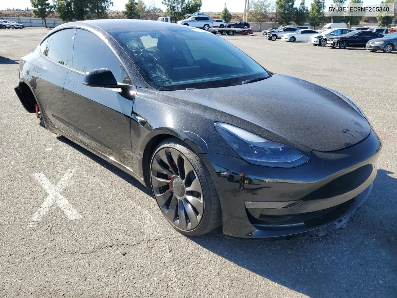 2022 Tesla Model 3 VIN: 5YJ3E1EC9NF265340 Lot: 79774594