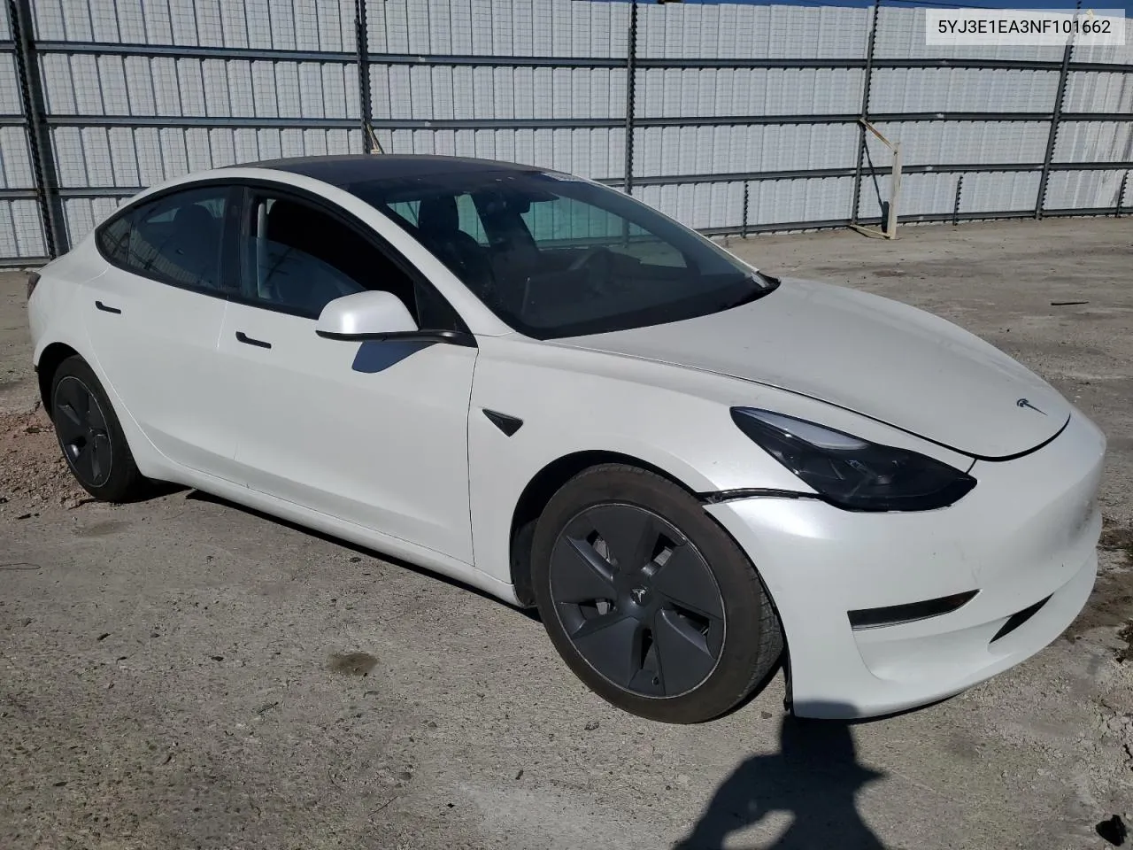 2022 Tesla Model 3 VIN: 5YJ3E1EA3NF101662 Lot: 79804354