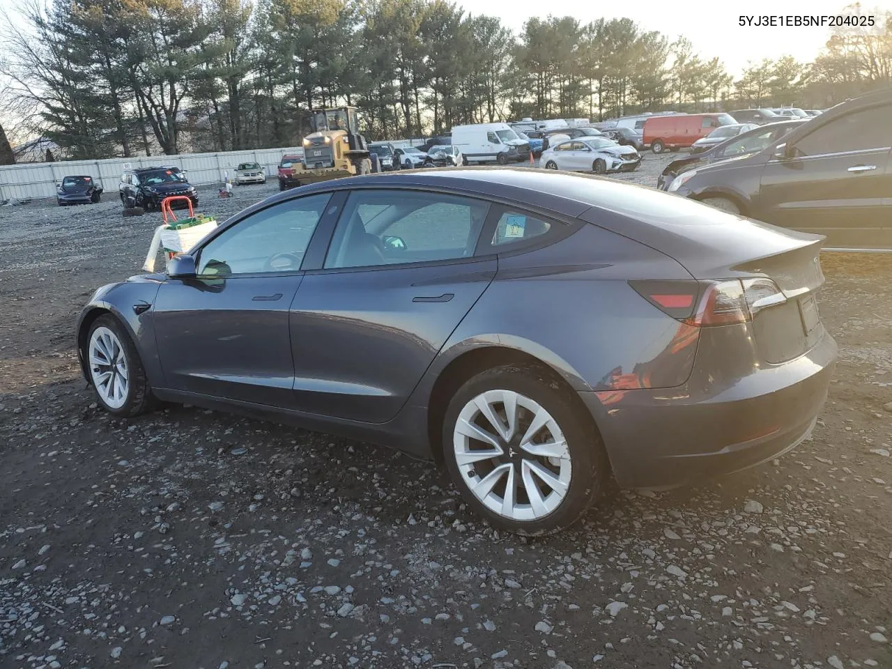 2022 Tesla Model 3 VIN: 5YJ3E1EB5NF204025 Lot: 80342484