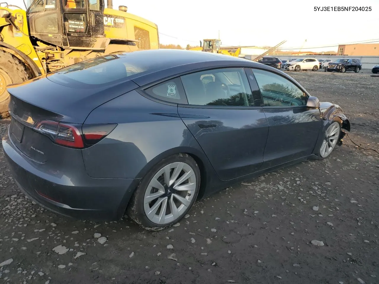 2022 Tesla Model 3 VIN: 5YJ3E1EB5NF204025 Lot: 80342484