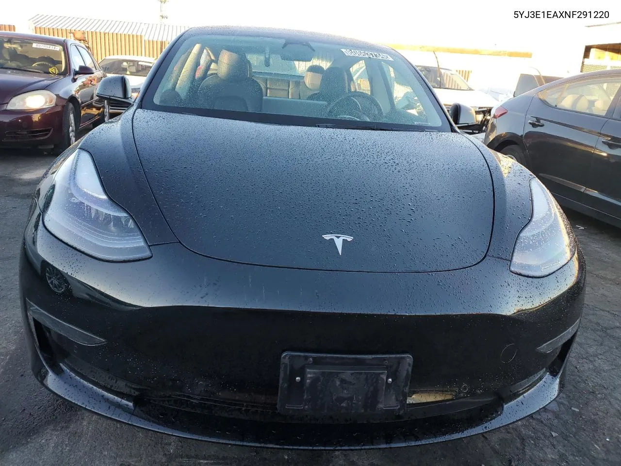 2022 Tesla Model 3 VIN: 5YJ3E1EAXNF291220 Lot: 80663734