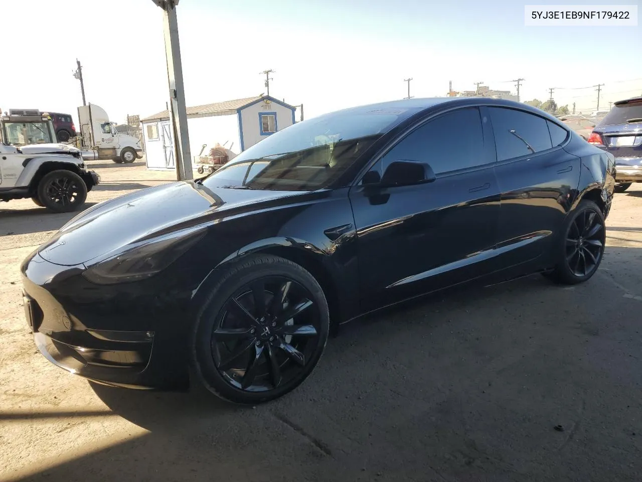 2022 Tesla Model 3 VIN: 5YJ3E1EB9NF179422 Lot: 80707324