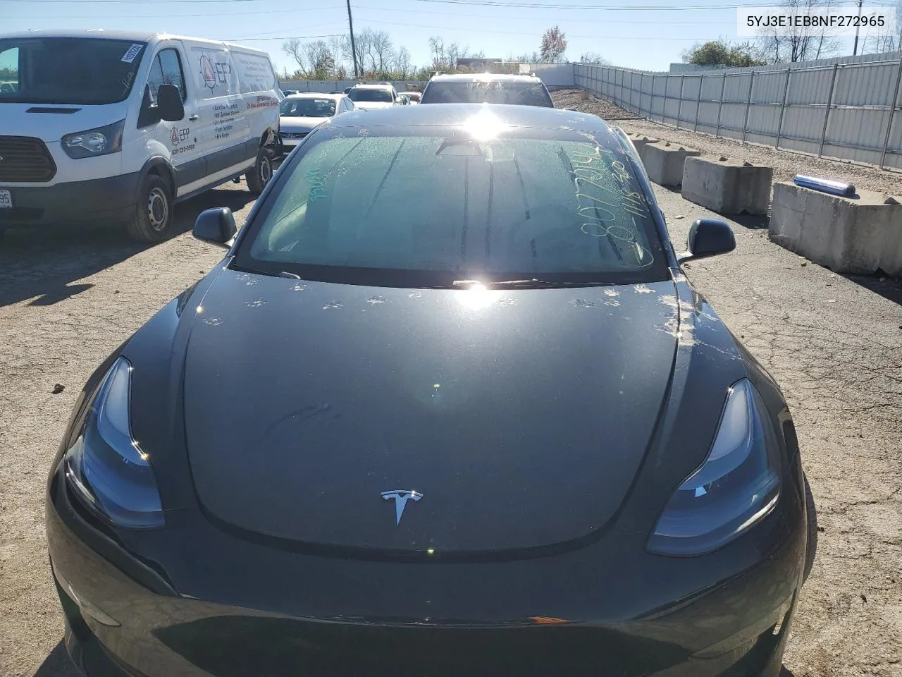 2022 Tesla Model 3 VIN: 5YJ3E1EB8NF272965 Lot: 80770144