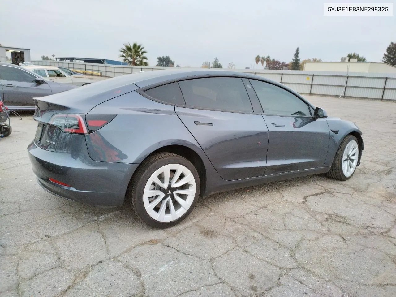 2022 Tesla Model 3 VIN: 5YJ3E1EB3NF298325 Lot: 81128774