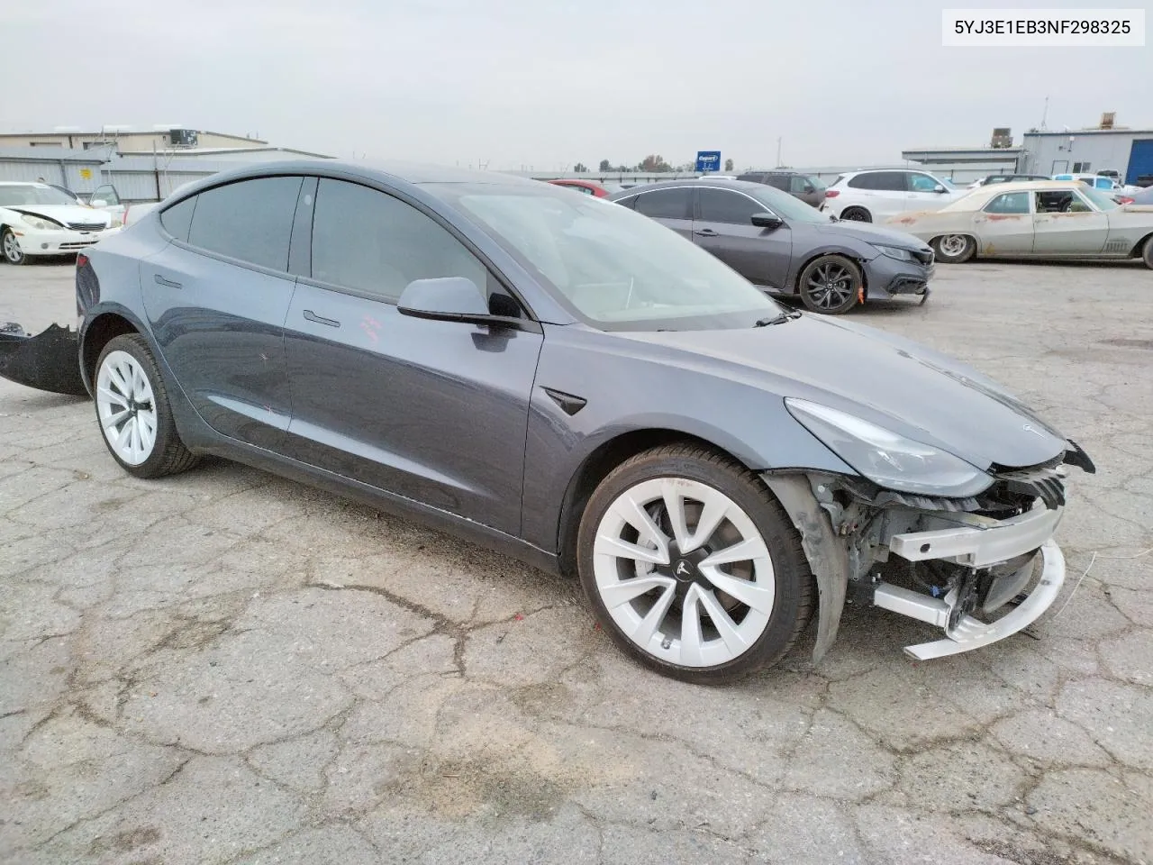 2022 Tesla Model 3 VIN: 5YJ3E1EB3NF298325 Lot: 81128774