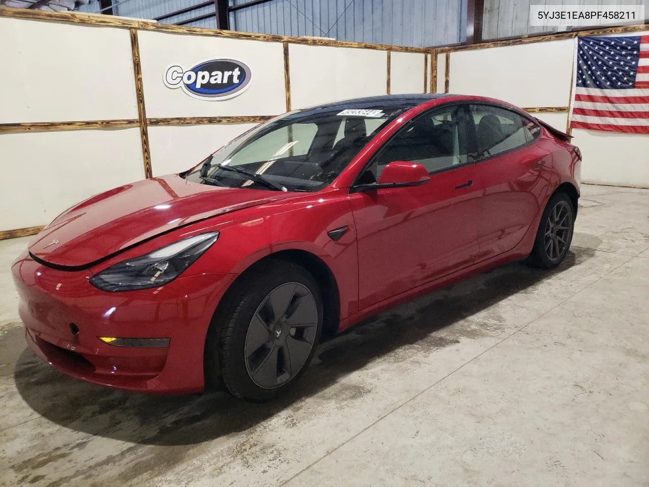 2023 Tesla Model 3 VIN: 5YJ3E1EA8PF458211 Lot: 49283644