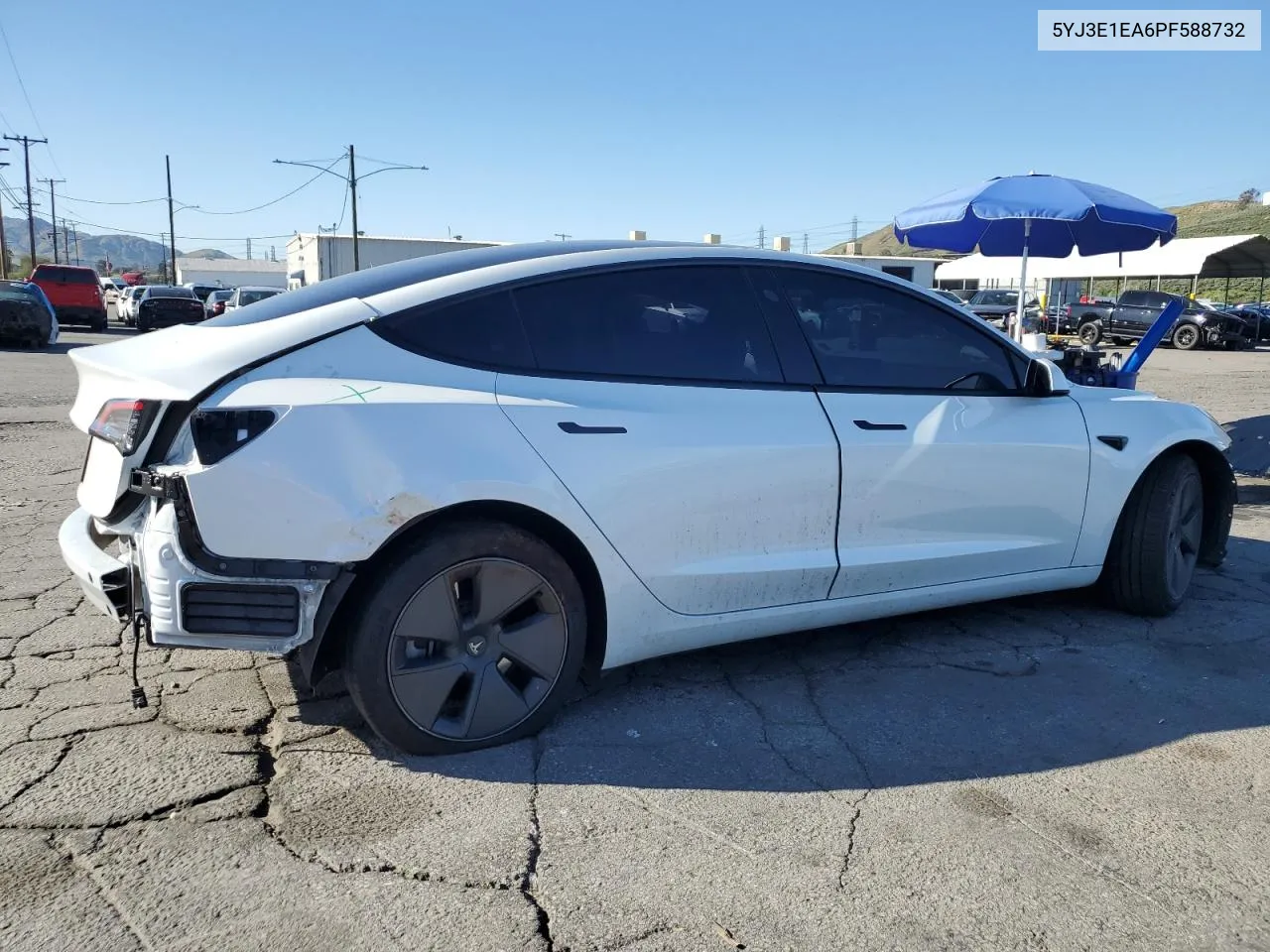 2023 Tesla Model 3 VIN: 5YJ3E1EA6PF588732 Lot: 49887464