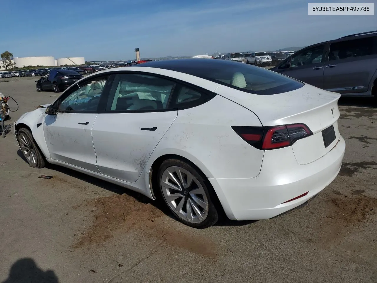 2023 Tesla Model 3 VIN: 5YJ3E1EA5PF497788 Lot: 50106744