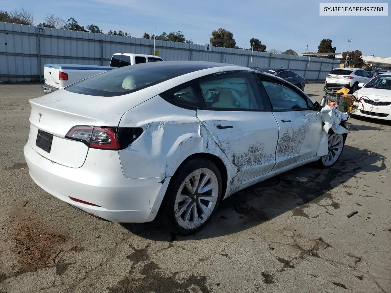 2023 Tesla Model 3 VIN: 5YJ3E1EA5PF497788 Lot: 50106744