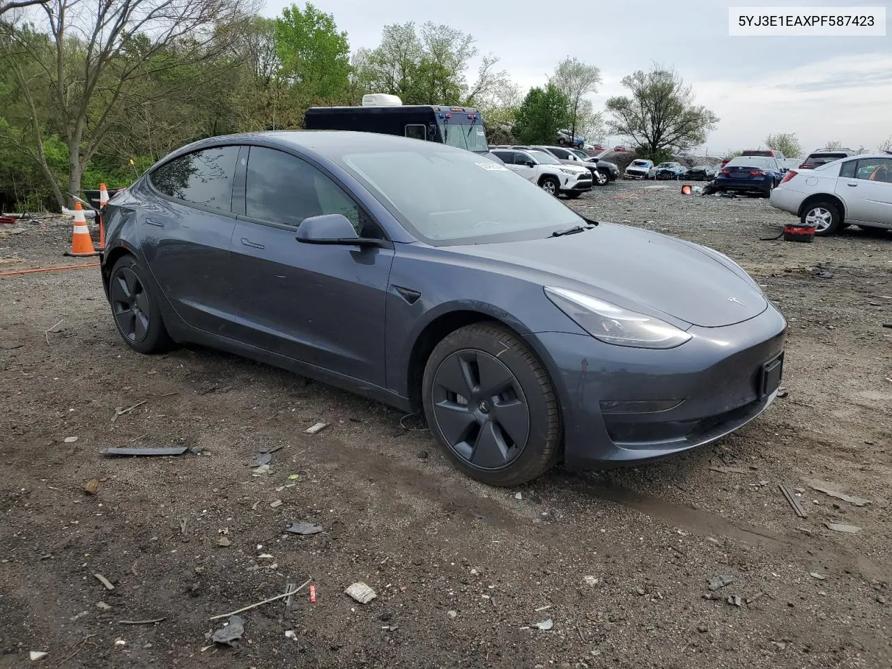 2023 Tesla Model 3 VIN: 5YJ3E1EAXPF587423 Lot: 50422524