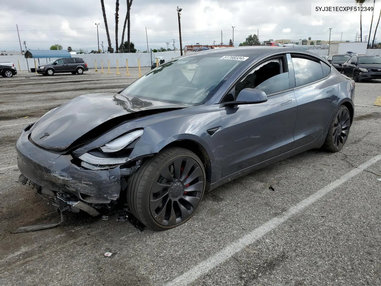 5YJ3E1ECXPF512349 2023 Tesla Model 3