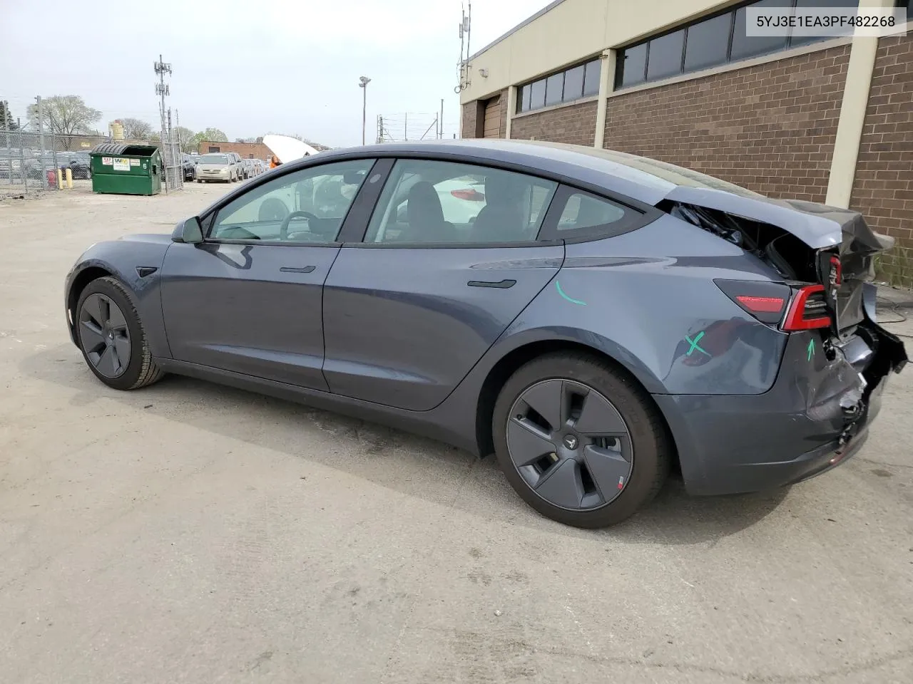 2023 Tesla Model 3 VIN: 5YJ3E1EA3PF482268 Lot: 52553024