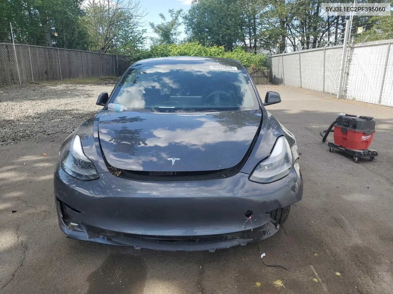 2023 Tesla Model 3 VIN: 5YJ3E1EC2PF395060 Lot: 55425834