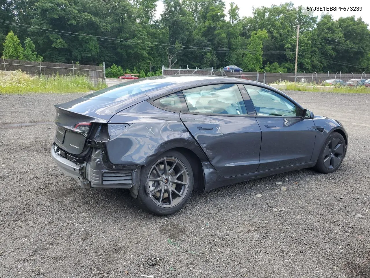 5YJ3E1EB8PF673239 2023 Tesla Model 3