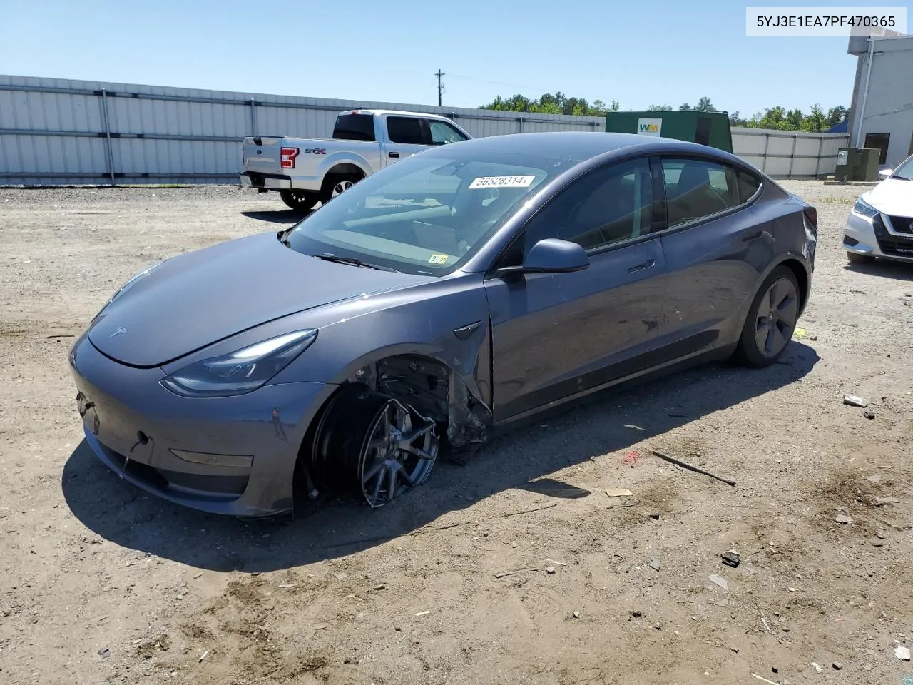 5YJ3E1EA7PF470365 2023 Tesla Model 3