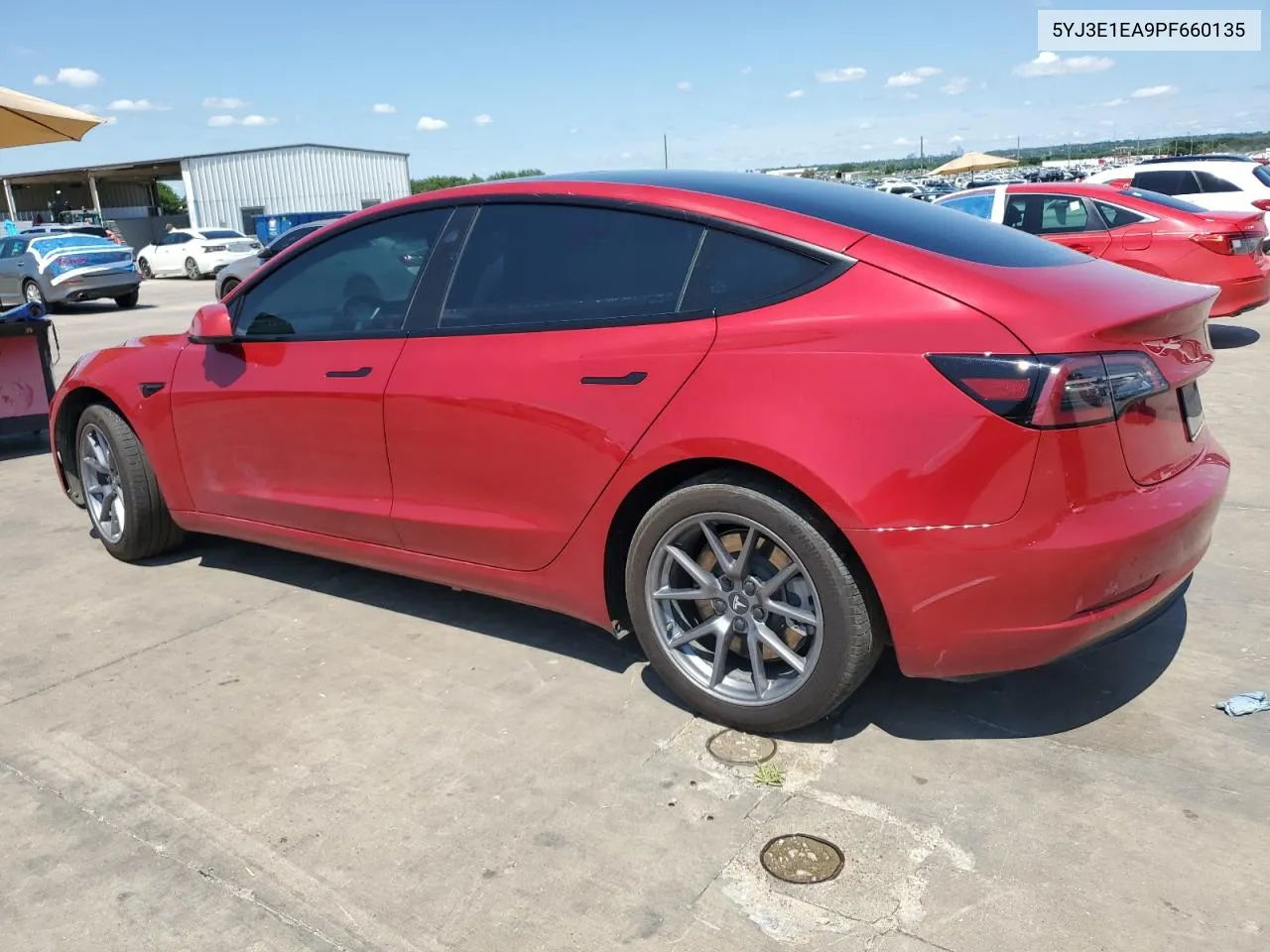 2023 Tesla Model 3 VIN: 5YJ3E1EA9PF660135 Lot: 56642164