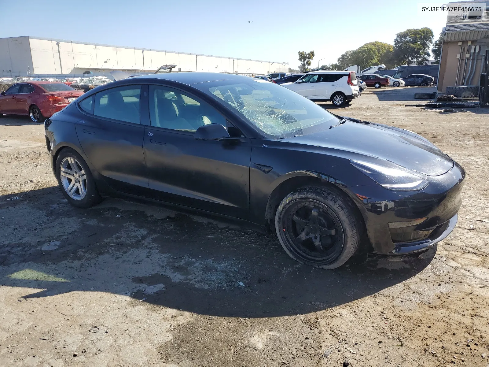 2023 Tesla Model 3 VIN: 5YJ3E1EA7PF456675 Lot: 56661024