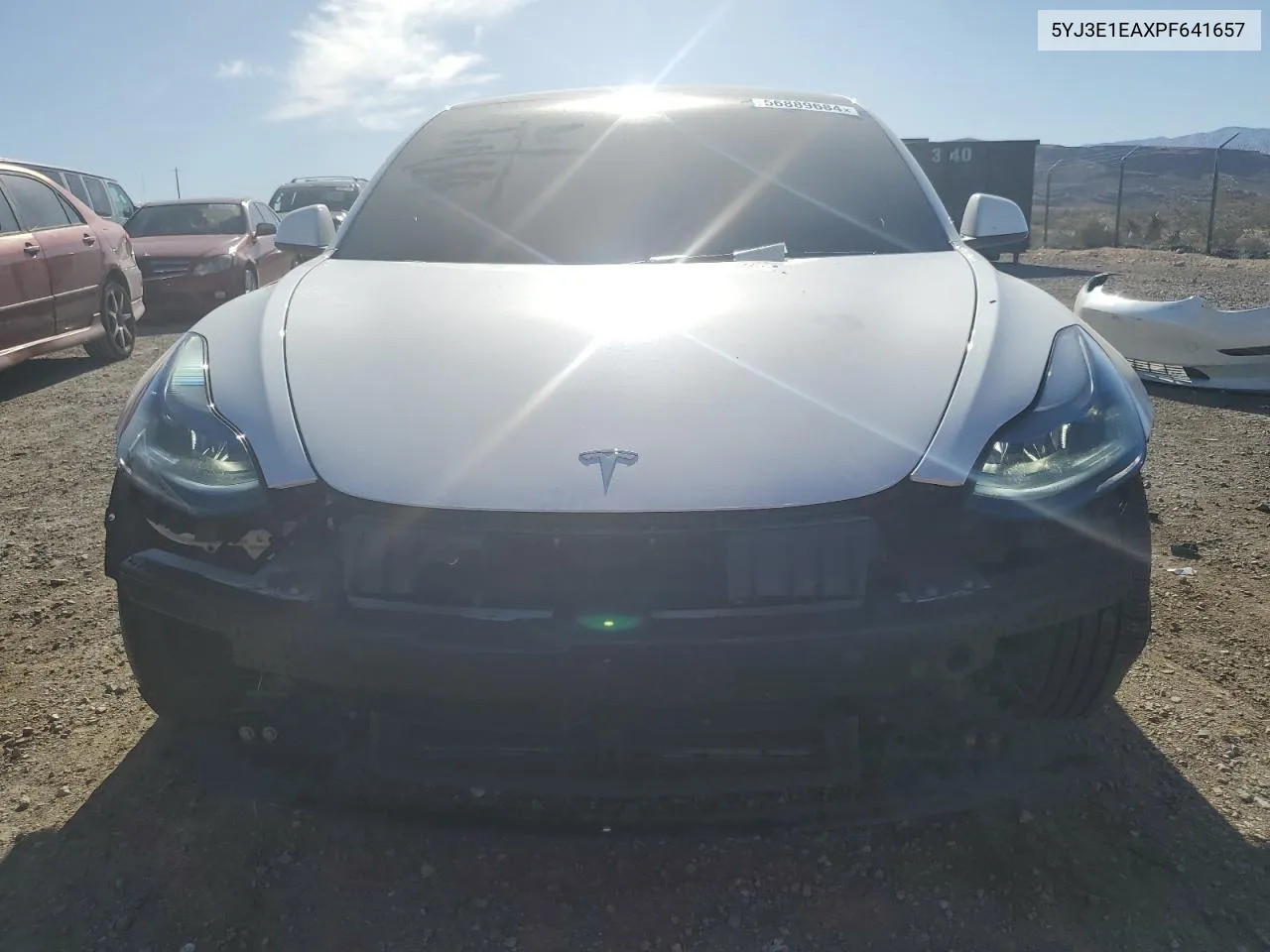 2023 Tesla Model 3 VIN: 5YJ3E1EAXPF641657 Lot: 56889684