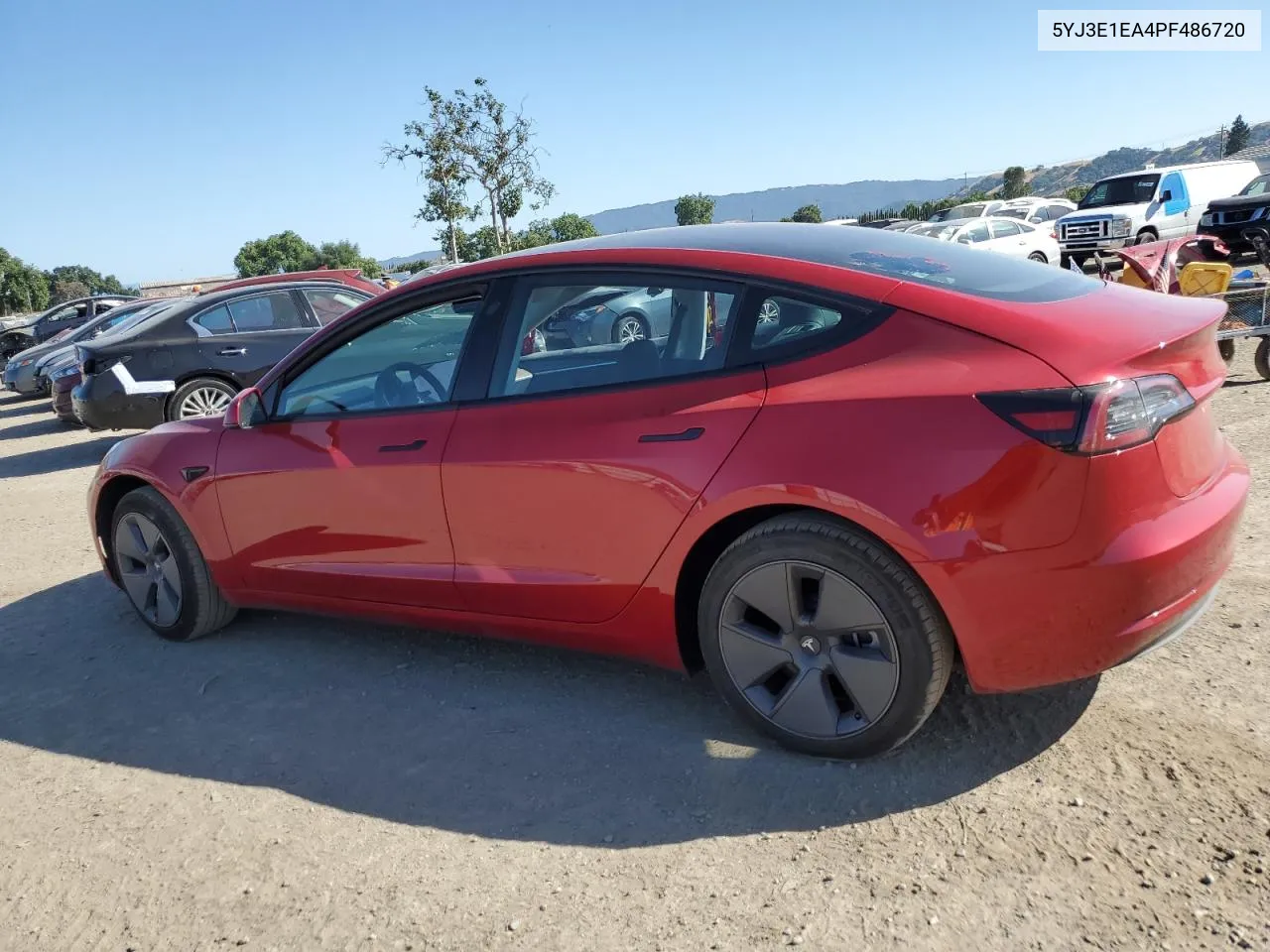 2023 Tesla Model 3 VIN: 5YJ3E1EA4PF486720 Lot: 57044364