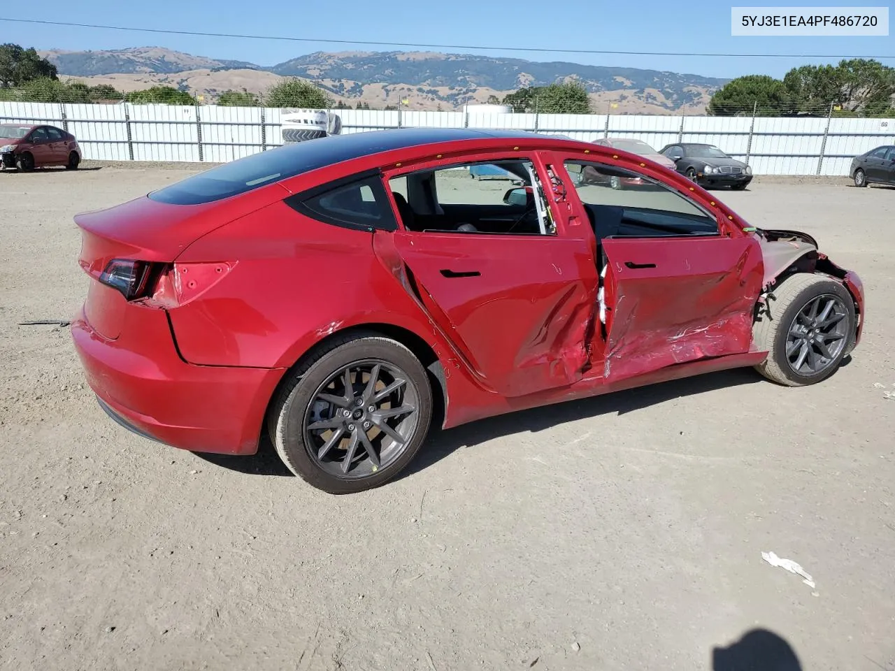 5YJ3E1EA4PF486720 2023 Tesla Model 3