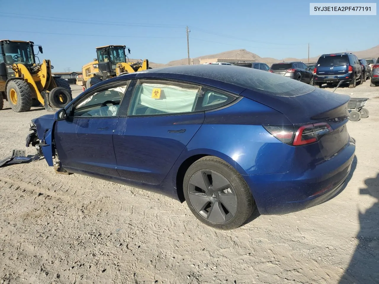 2023 Tesla Model 3 VIN: 5YJ3E1EA2PF477191 Lot: 57889564