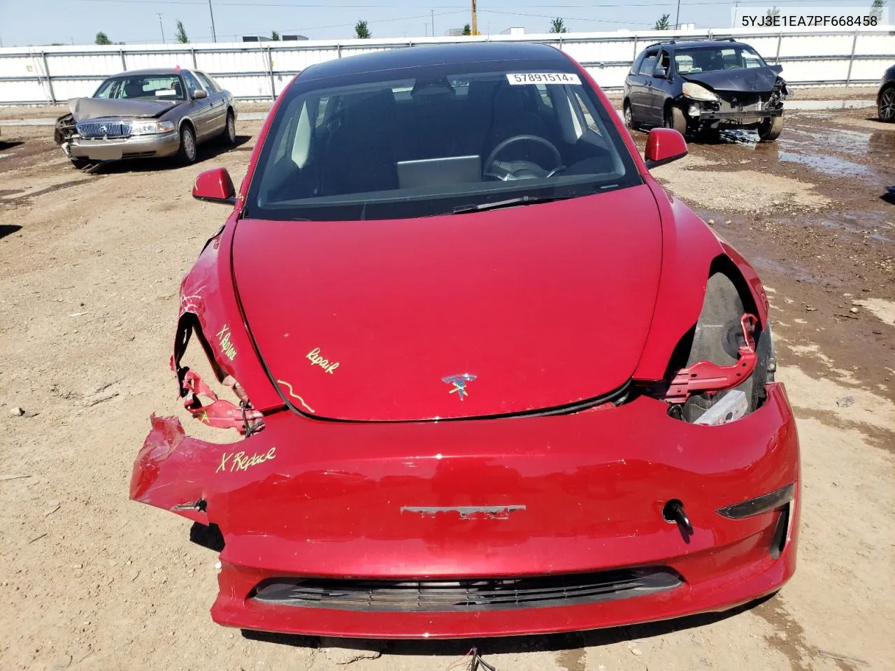 5YJ3E1EA7PF668458 2023 Tesla Model 3