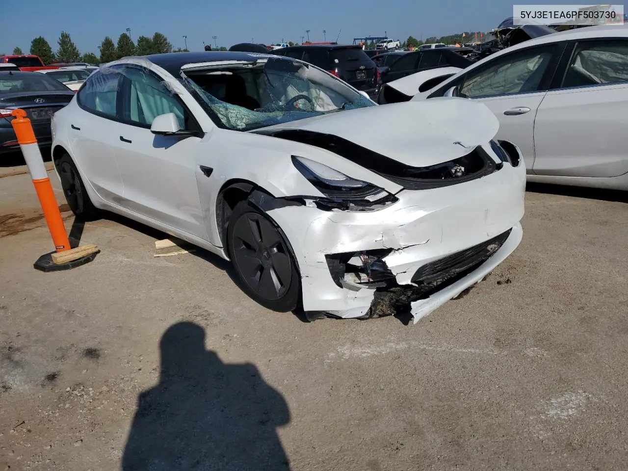 2023 Tesla Model 3 VIN: 5YJ3E1EA6PF503730 Lot: 58881694