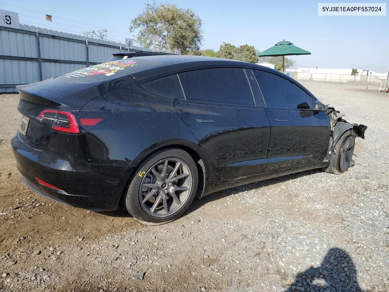 2023 Tesla Model 3 VIN: 5YJ3E1EA0PF557024 Lot: 59219564