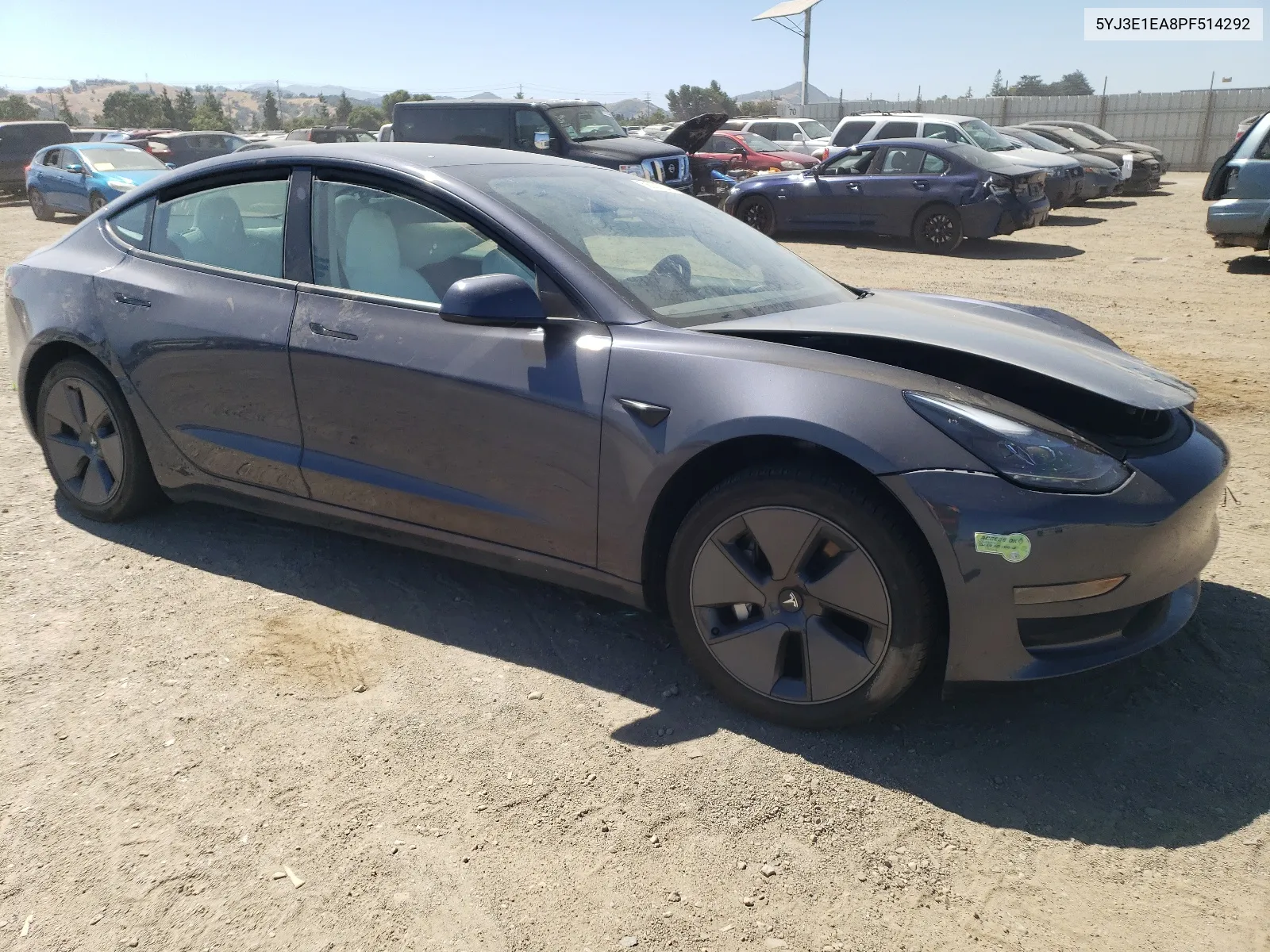 5YJ3E1EA8PF514292 2023 Tesla Model 3