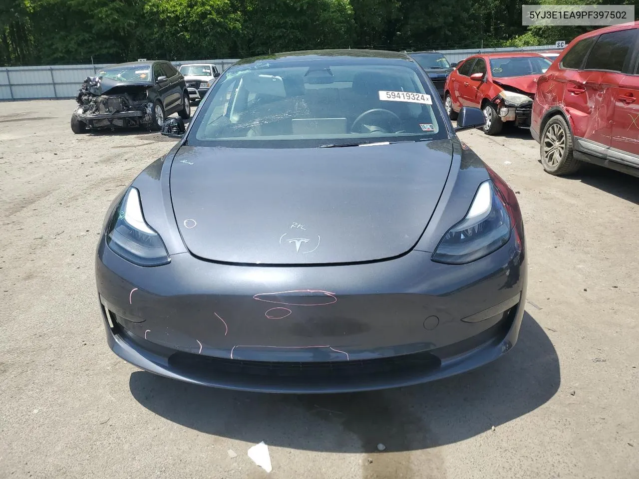 5YJ3E1EA9PF397502 2023 Tesla Model 3