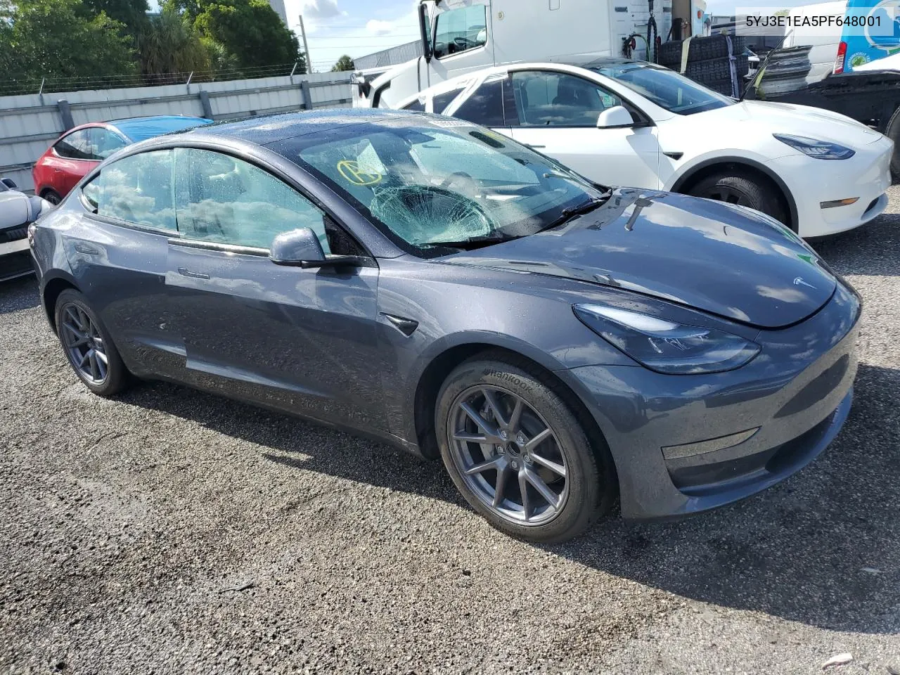 5YJ3E1EA5PF648001 2023 Tesla Model 3