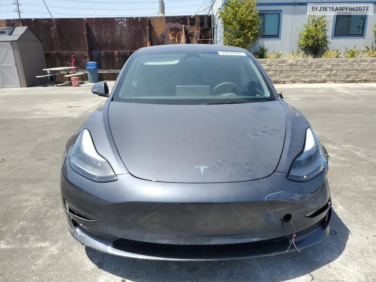 2023 Tesla Model 3 VIN: 5YJ3E1EA9PF662077 Lot: 59699894