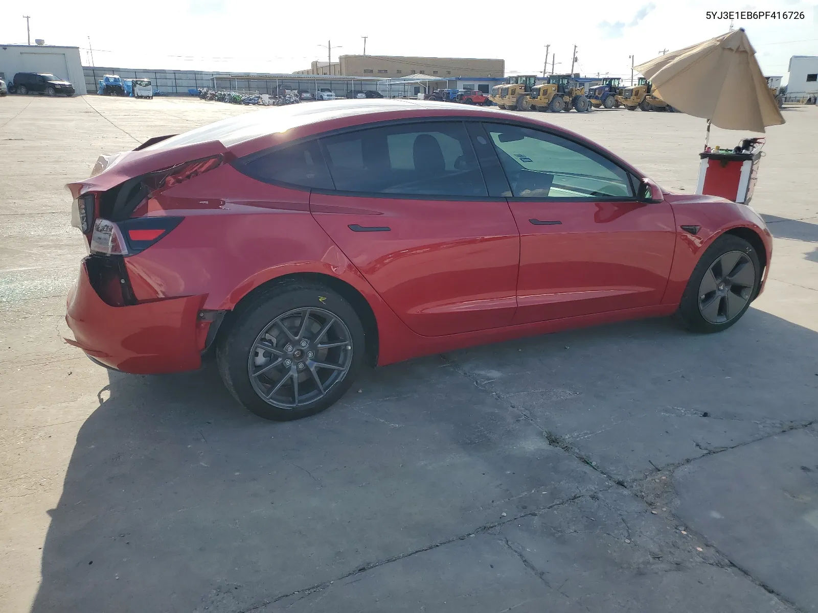 5YJ3E1EB6PF416726 2023 Tesla Model 3