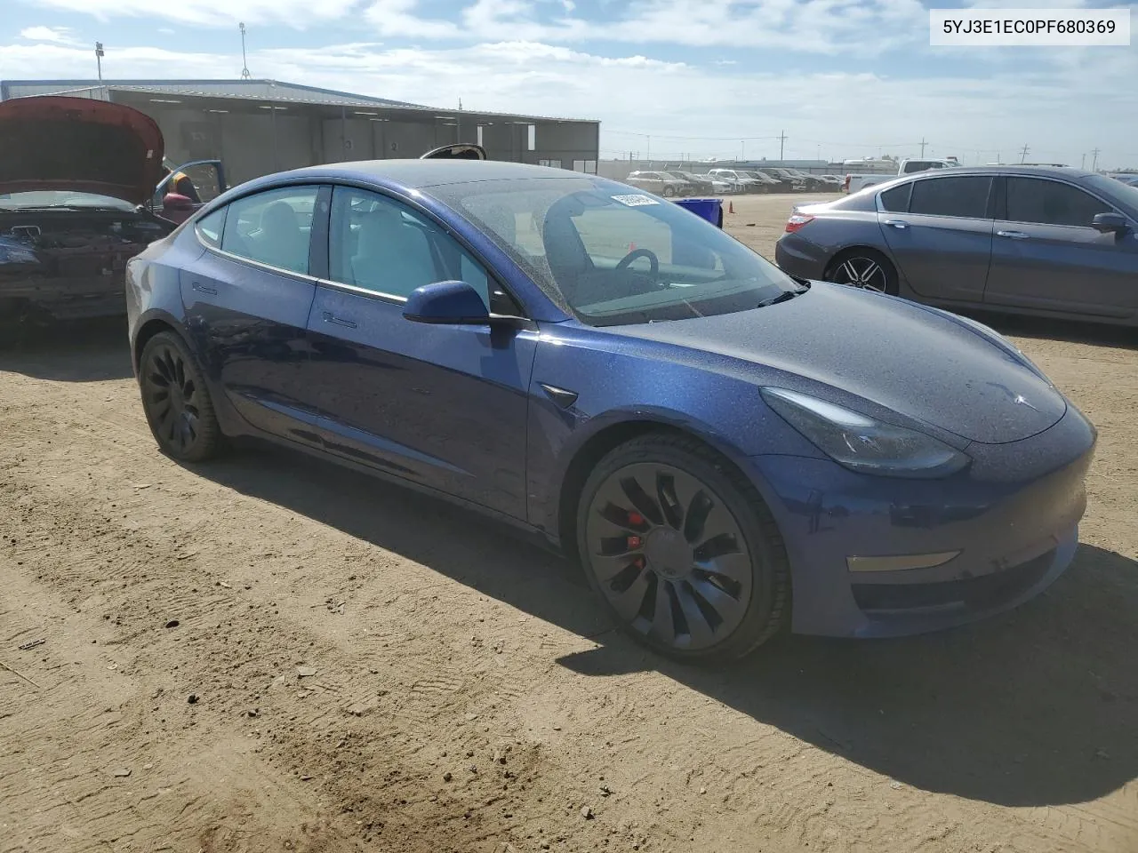 2023 Tesla Model 3 VIN: 5YJ3E1EC0PF680369 Lot: 59984994