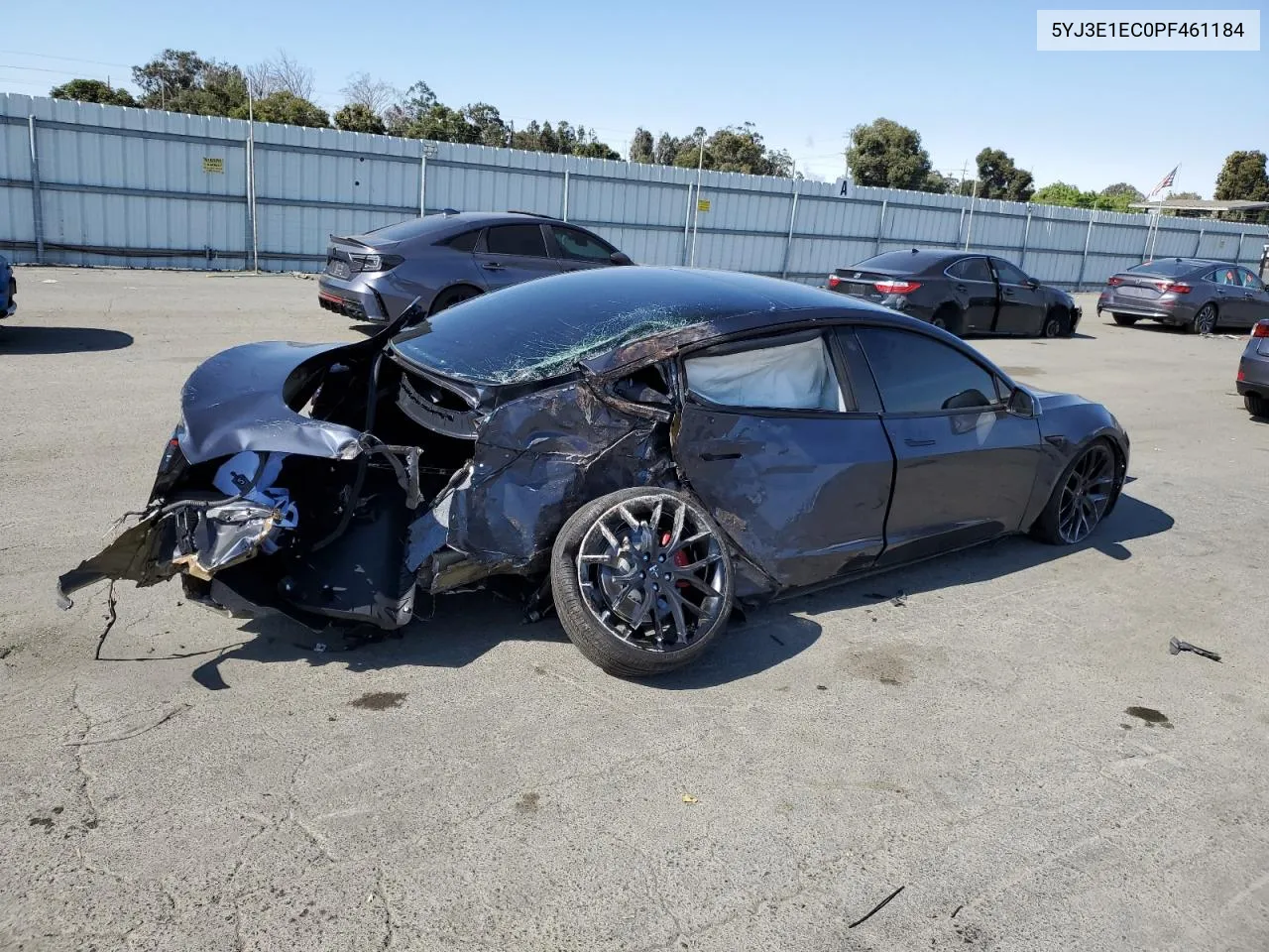 5YJ3E1EC0PF461184 2023 Tesla Model 3