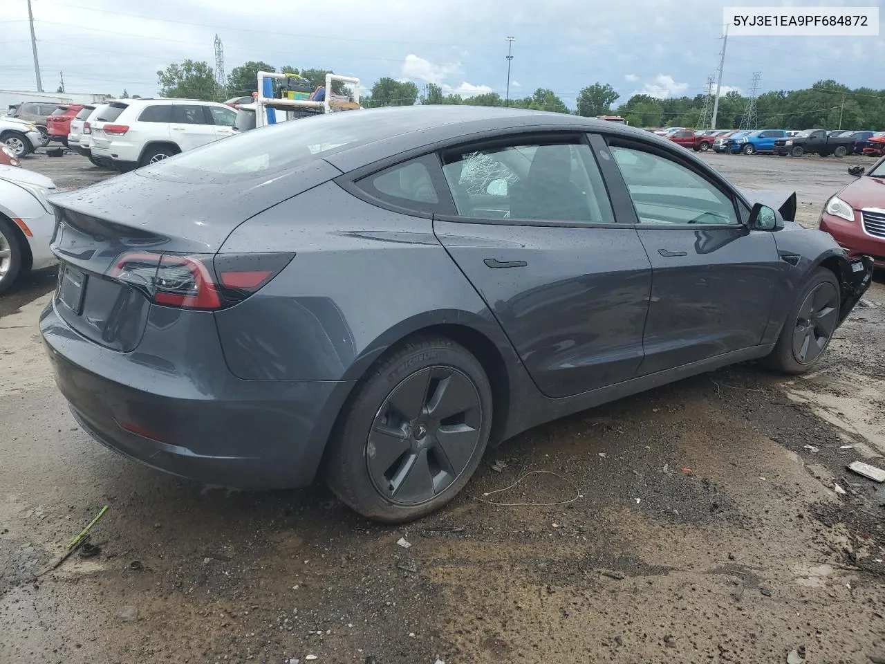 2023 Tesla Model 3 VIN: 5YJ3E1EA9PF684872 Lot: 60482814