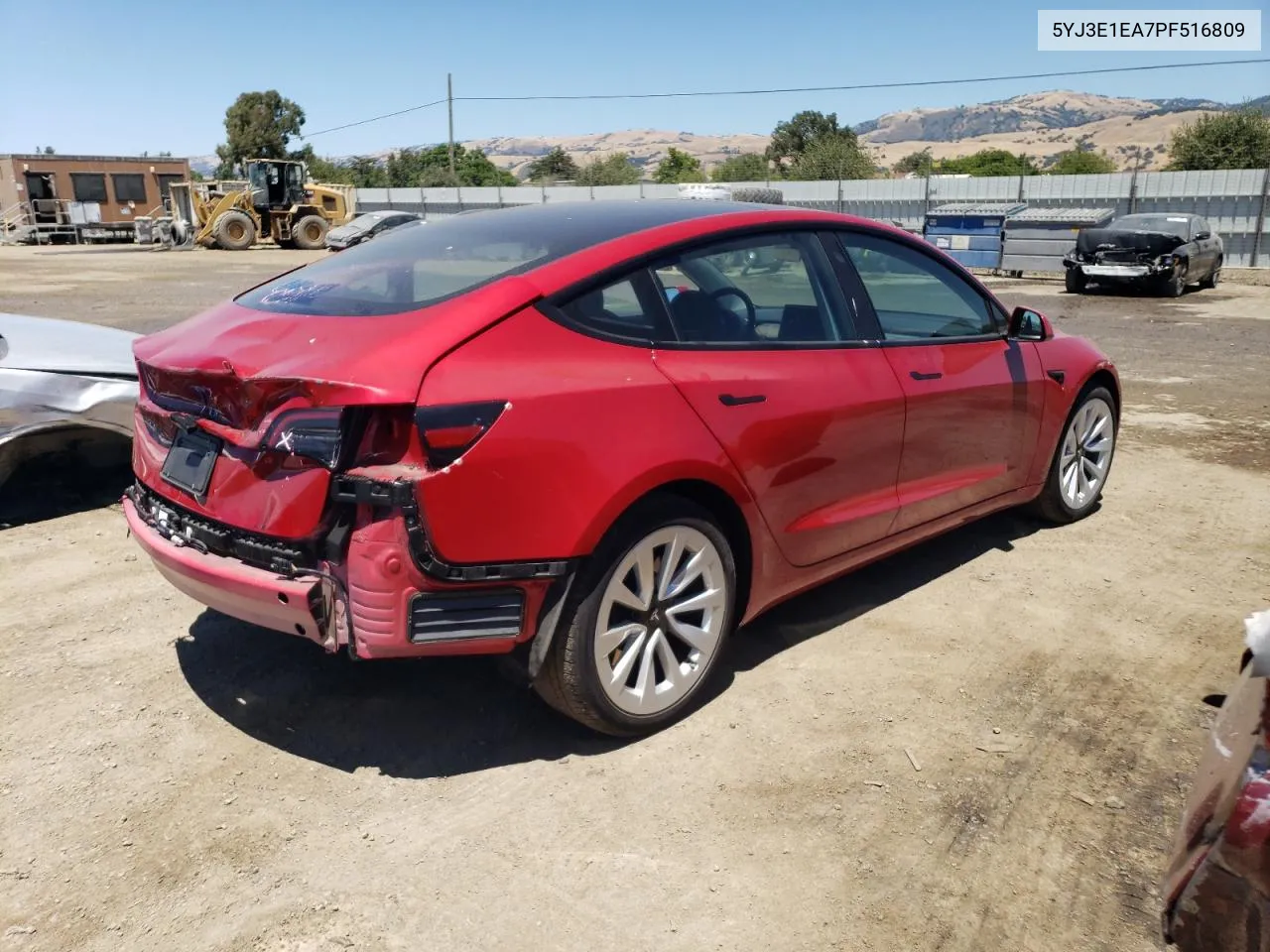 5YJ3E1EA7PF516809 2023 Tesla Model 3