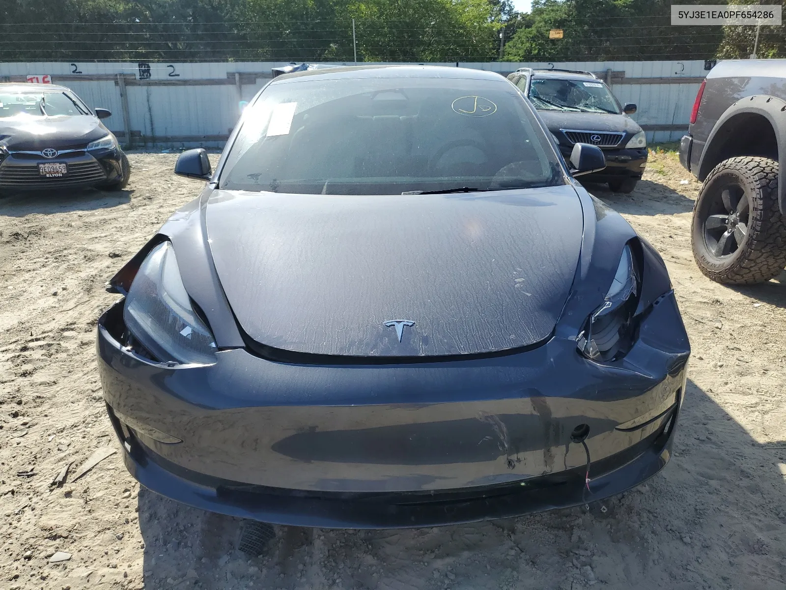 2023 Tesla Model 3 VIN: 5YJ3E1EA0PF654286 Lot: 60974034