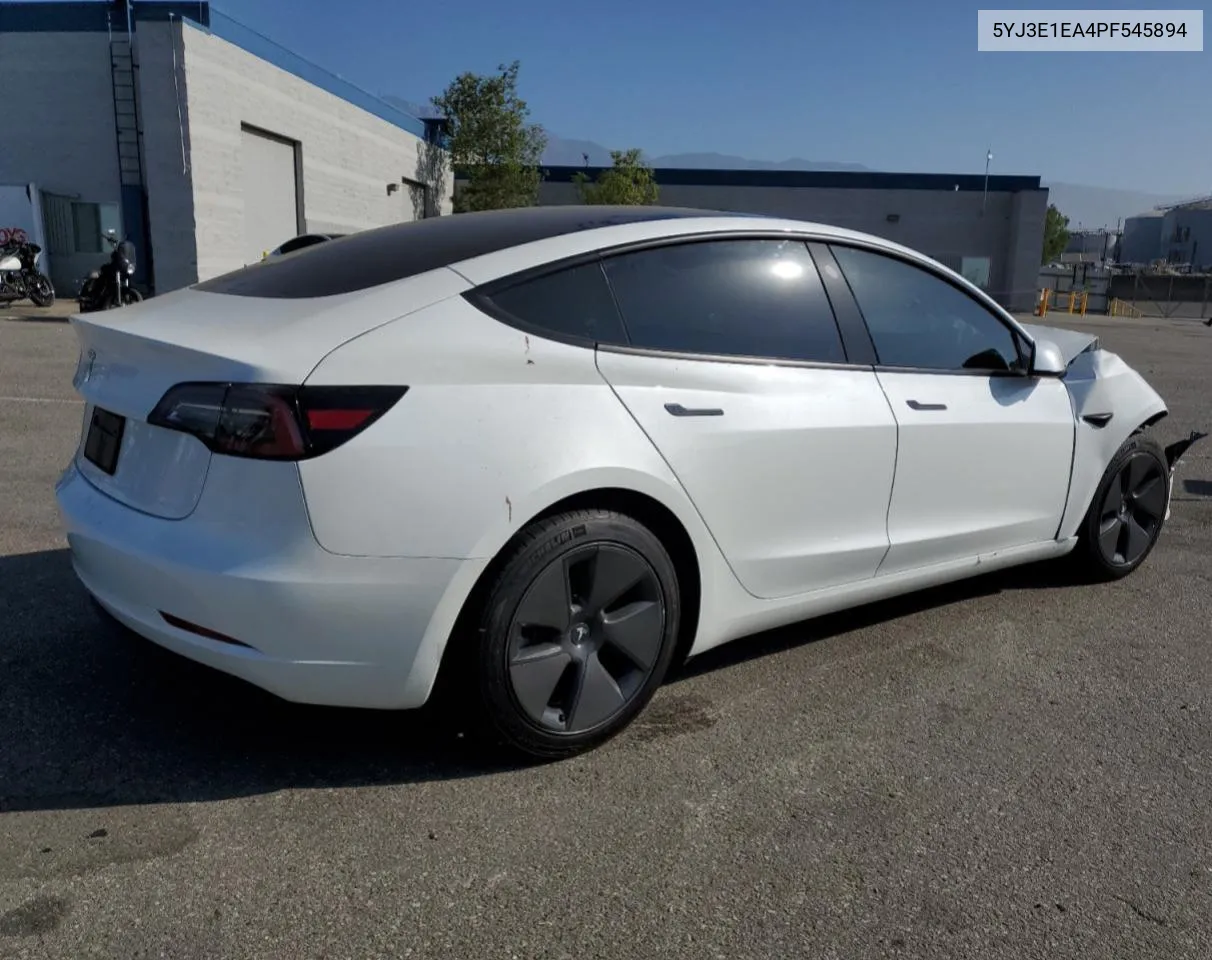 2023 Tesla Model 3 VIN: 5YJ3E1EA4PF545894 Lot: 61081324