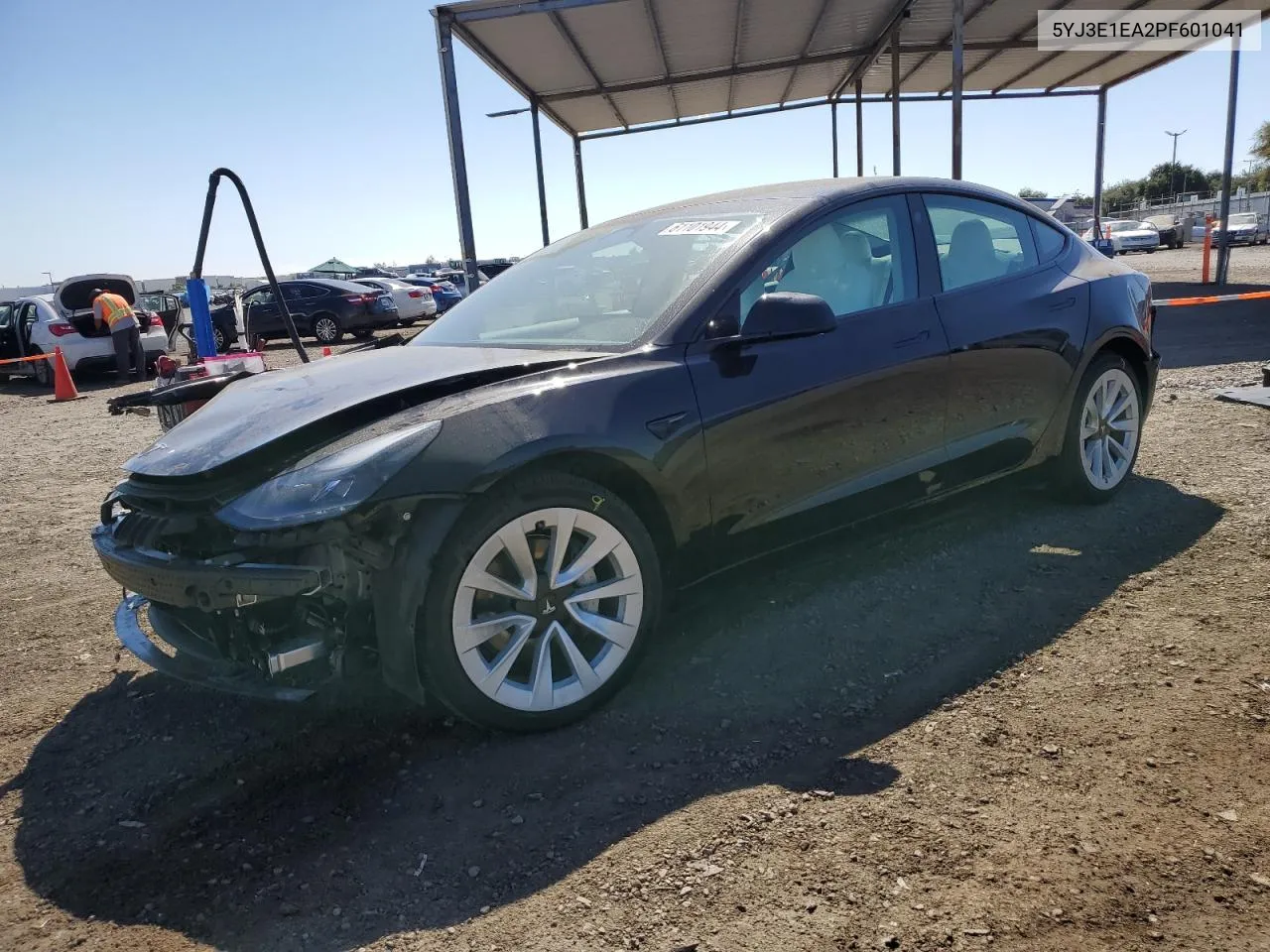 2023 Tesla Model 3 VIN: 5YJ3E1EA2PF601041 Lot: 61101944