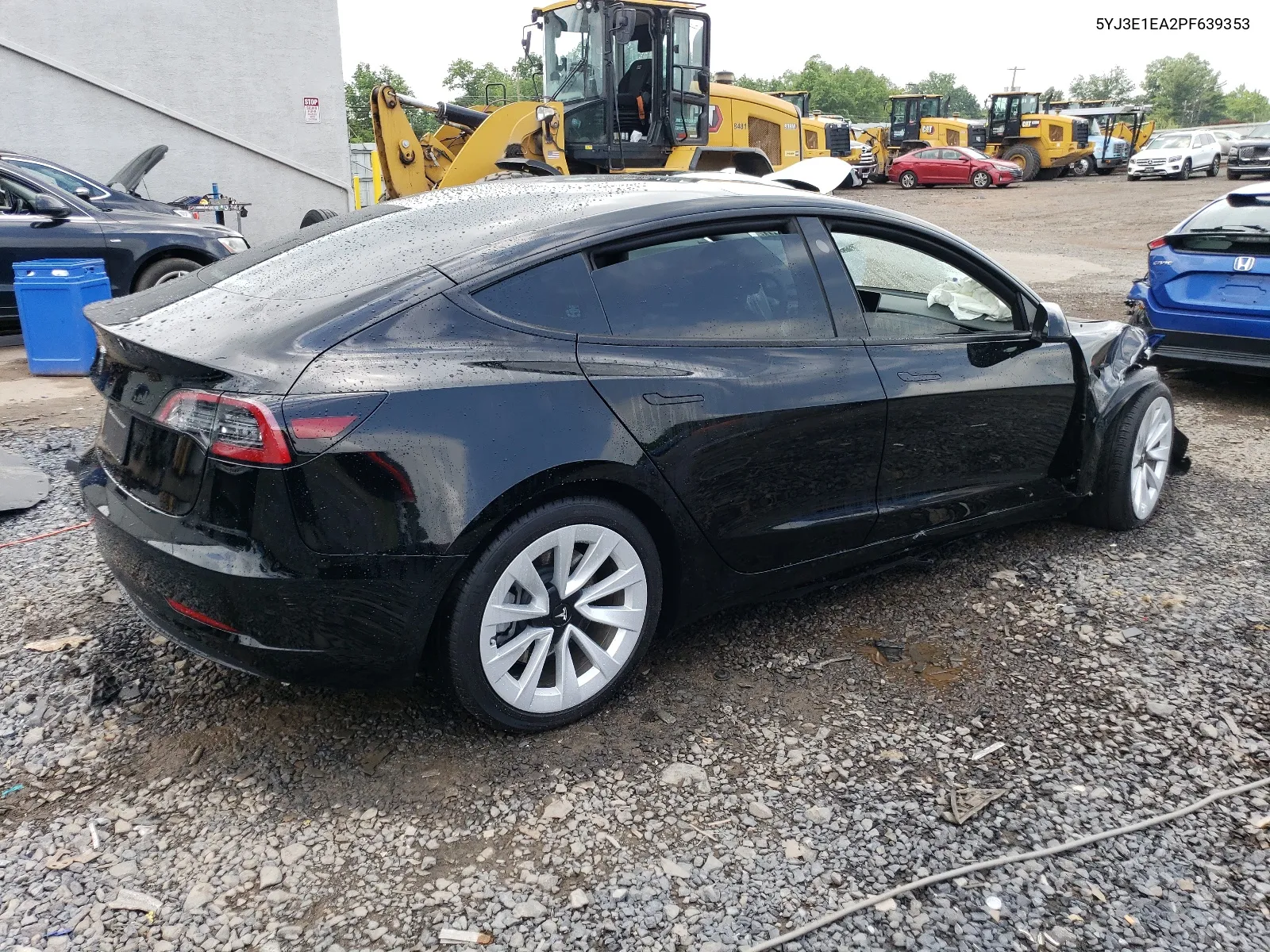 2023 Tesla Model 3 VIN: 5YJ3E1EA2PF639353 Lot: 61662444