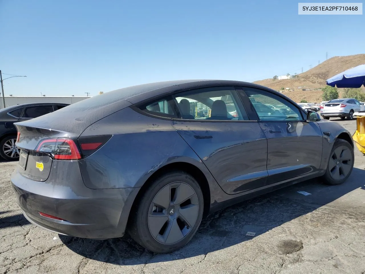 2023 Tesla Model 3 VIN: 5YJ3E1EA2PF710468 Lot: 61901474