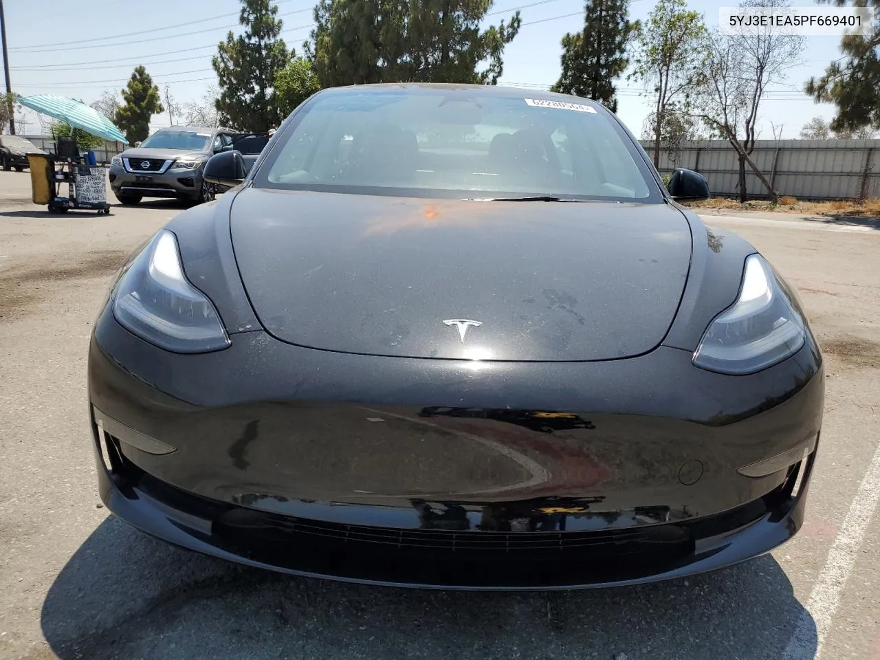 2023 Tesla Model 3 VIN: 5YJ3E1EA5PF669401 Lot: 62280564