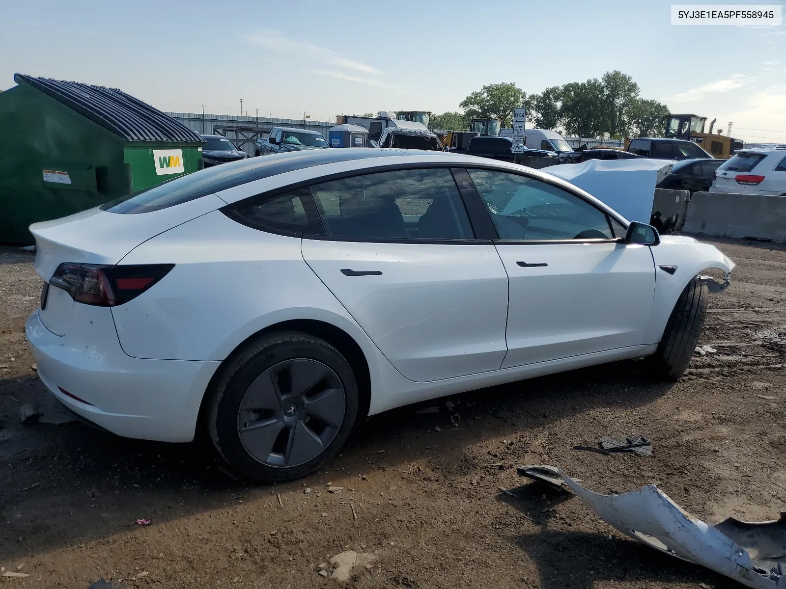 2023 Tesla Model 3 VIN: 5YJ3E1EA5PF558945 Lot: 62319944