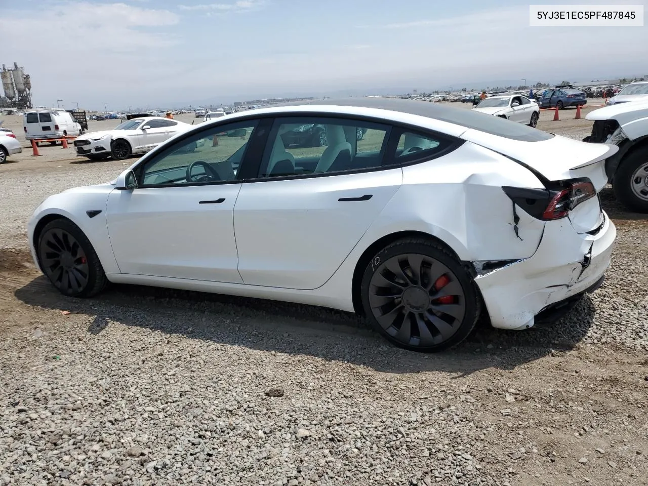 2023 Tesla Model 3 VIN: 5YJ3E1EC5PF487845 Lot: 62686164