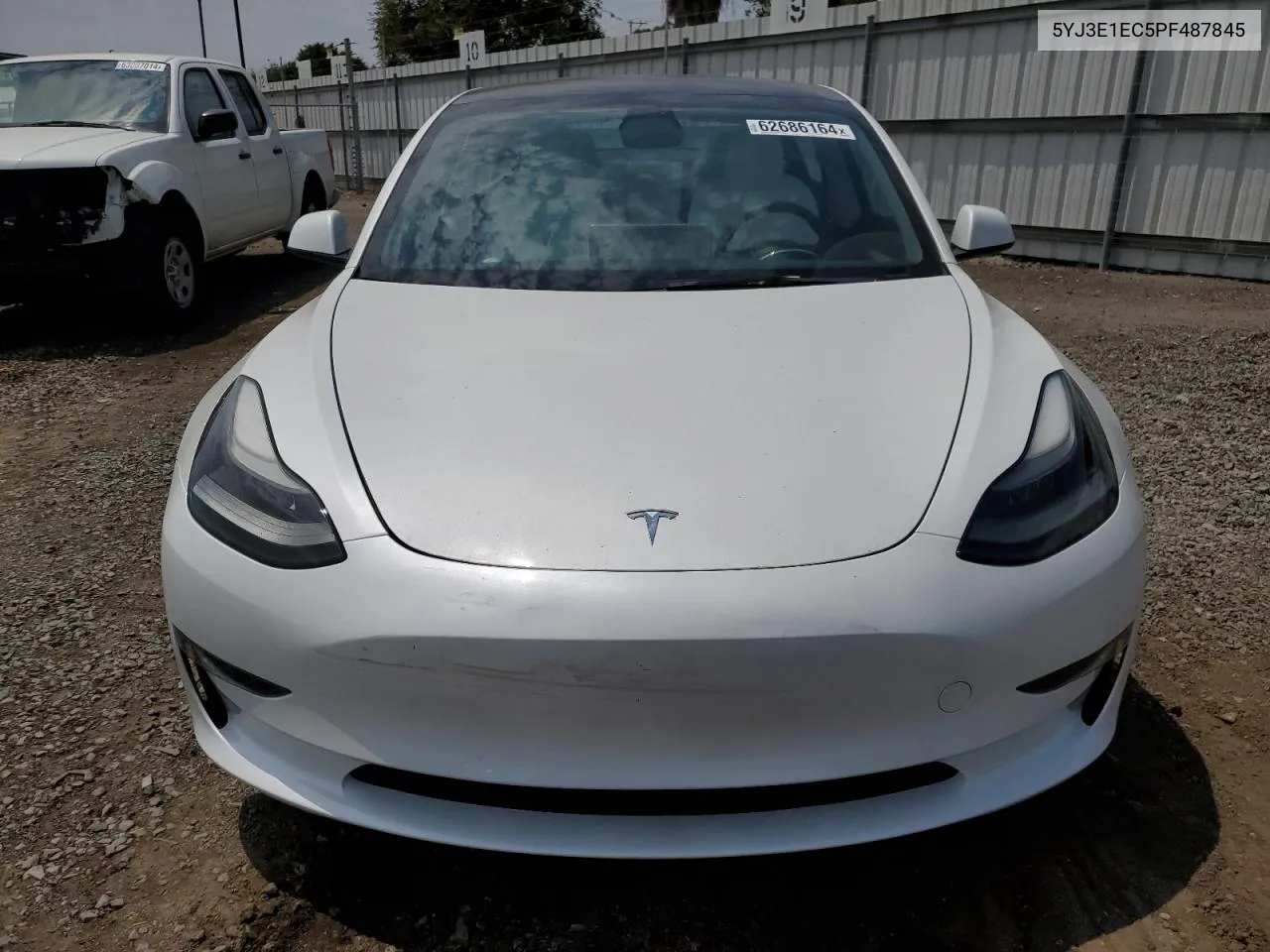 2023 Tesla Model 3 VIN: 5YJ3E1EC5PF487845 Lot: 62686164